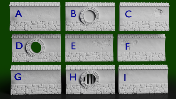 Mauerset 2 - Mauerteil